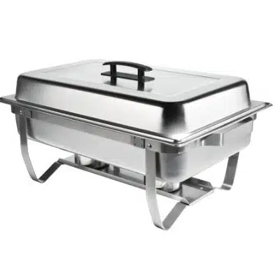 8qt rectangle chafer