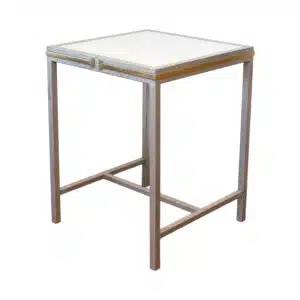champagne & gold side table
