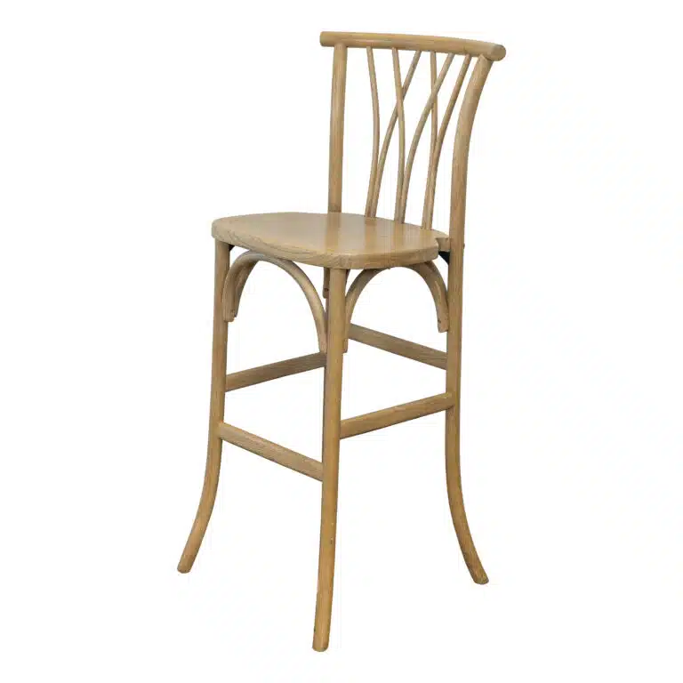 Rowan Oak bar stool